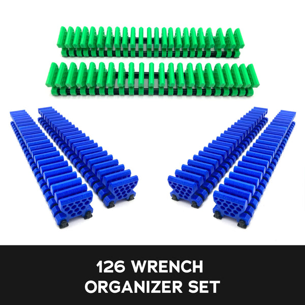126 Wrench Organizer Set