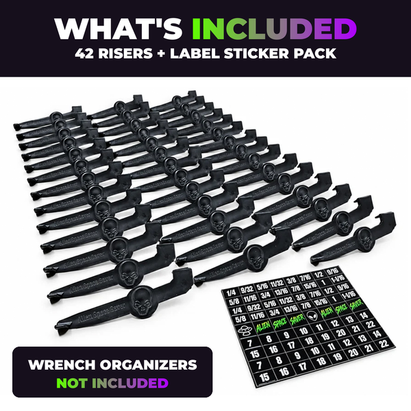 Wrench Riser and Labels