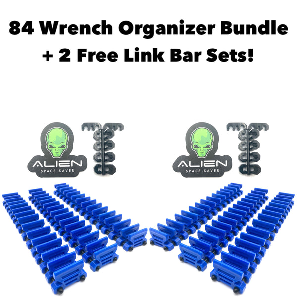 84 Wrench Organizer Bundle + 2 Free Link Bar Sets