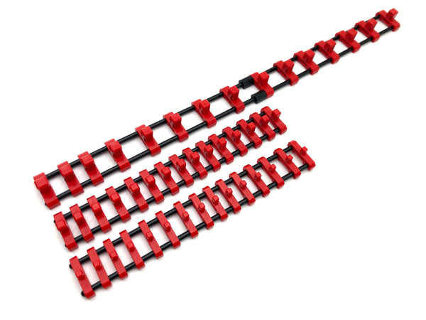 Socket Organizer Set – Holds 45 Sockets | Single Post Tool Holder