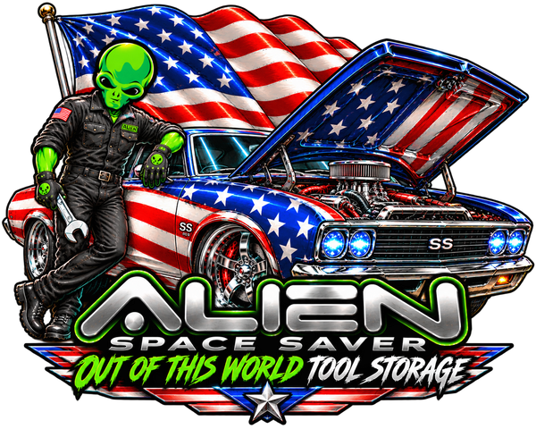 Merica 4-Pack Die-Cut Stickers 👽
