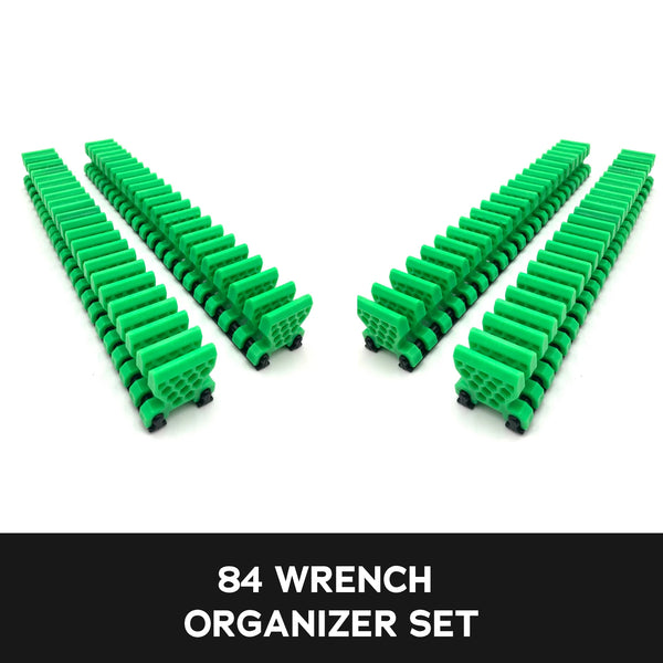 84 Wrench Organizer Set
