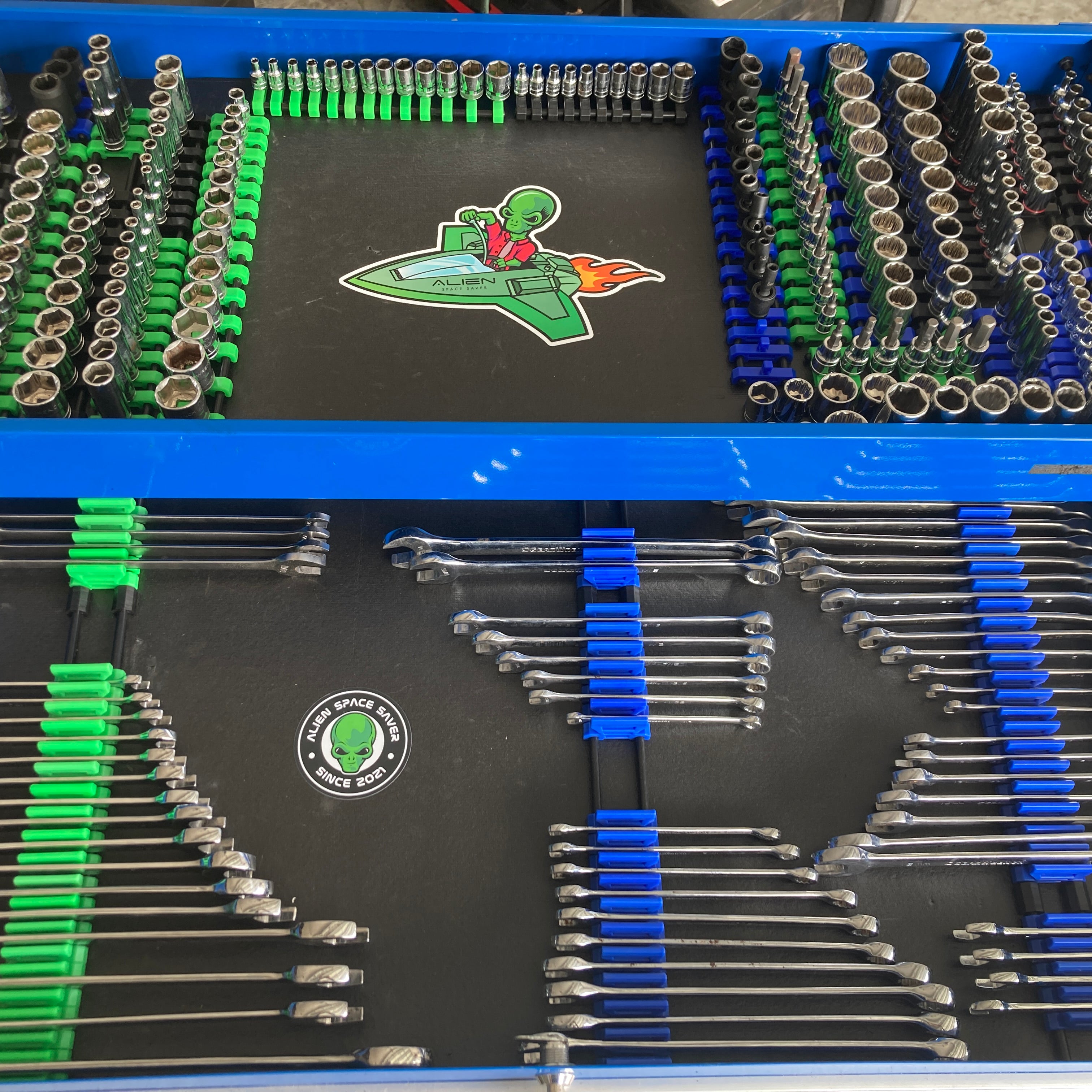 Organized Alien Wrench Organizers | Maximize Your Wrench Organization Storage | Alien ...