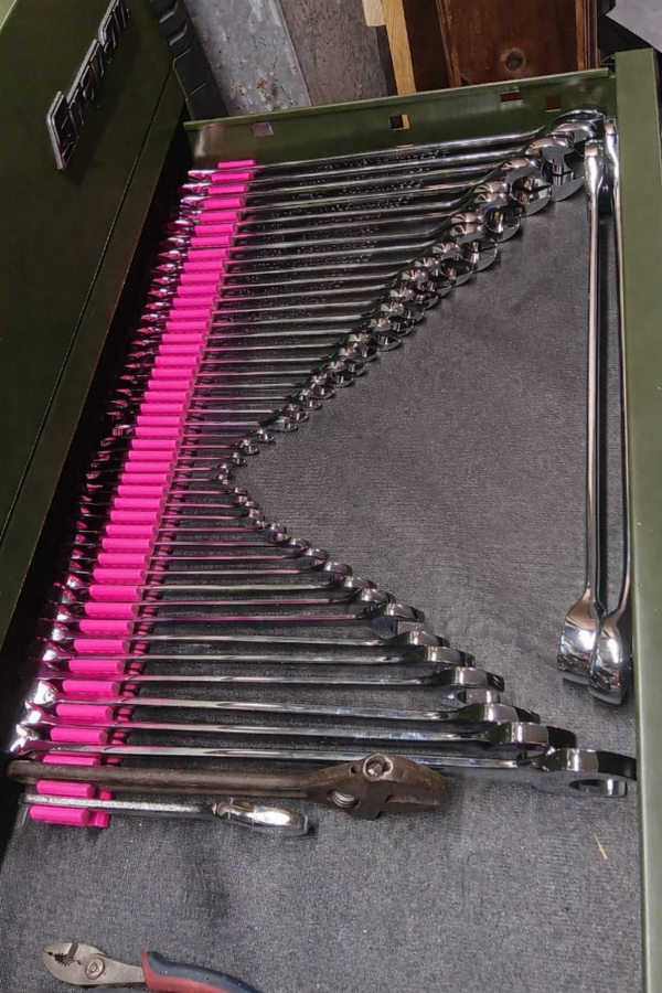 Limited Edition: Alien Pink 42 Wrench Organizer