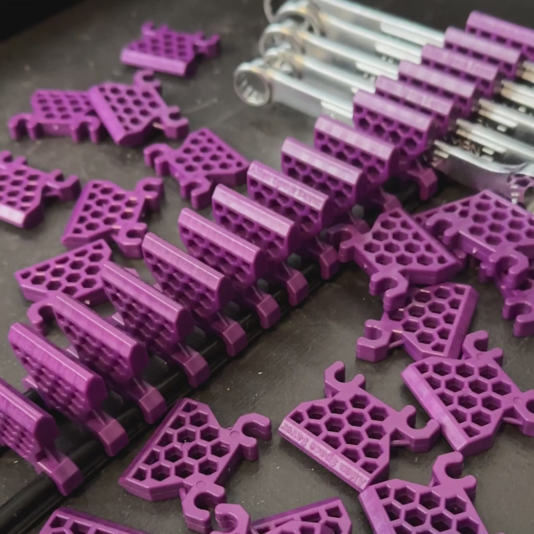 Wrench Organizer Set V2 – Holds 42 Wrenches | Made in USA – Alien