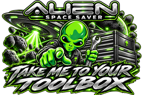 Take Me to Your Tool Box 4-Pack Die-Cut Stickers 👽
