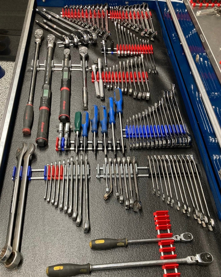 42 Wrench Organizer Set