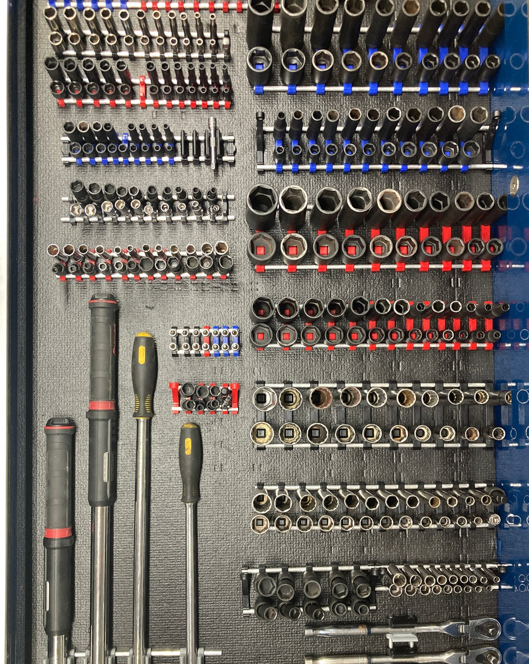 3/8 Drive Socket Organizer (NEW POLY PRO RODS)